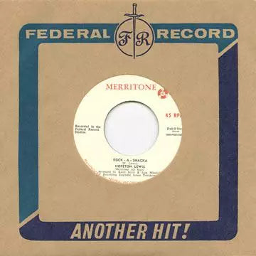 Hopeton Lewis - Rock A Shacka - Japan 7 Inch Single Record