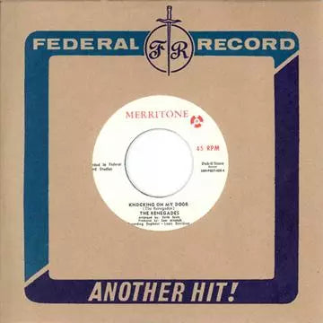 Renegades - Knocking On My Door - Japan 7 Inch Single Record