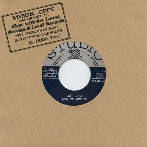 Don Drummond - Last Call - Japan Vinyl 7 inch Single Record