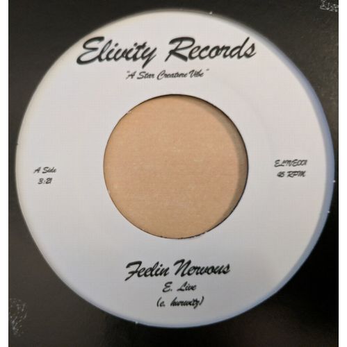 E. Live - Feelin Nervous & Feelin You Up - Import Vinyl 7 inch Single Record