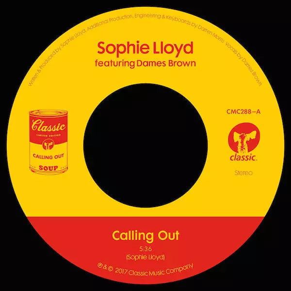 Sophie Lloyd - Calling Out Feat Dames Brown - Import 2025 Red Vinyl Repress 7 inch Single Record