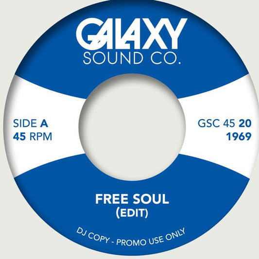 Galaxy Sound Co - Free Soul Edit / Up Above The Rock Edit - Import Vinyl 7inch Single Record
