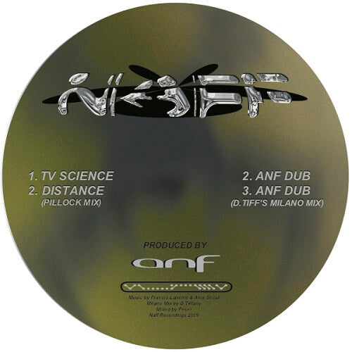 Anf - Tv Science D.Tiffany Remix - Import Vinyl 12 Inch Record