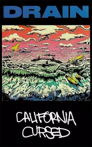 Drain (Punk) - California Cursed  - Import Cassette Tape