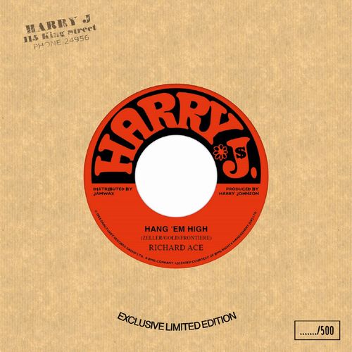 Richard Ace - Hang 'Em High - Import Vinyl 7 inch Single Record