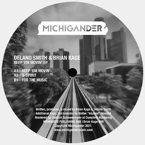 Delano Smith & Brian Kage - Keep 'Em Movin' - Import Vinyl 12inch Record