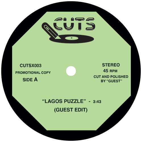 Guest (Cuts) - Guest Mini-Edits No.1 - Import Vinyl 7 inch Single Record