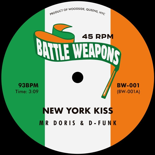 V.A. (Battle Weapons) - New York Kiss / Casbah Wonder 22 - Import Vinyl 7 inch Single Record