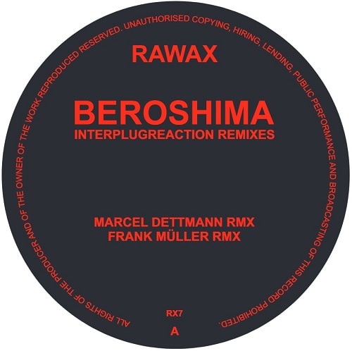 Beroshima - Interplugrecreations Remixes Marcel Dettmann Remixes - Import Vinyl 12 Inch Record