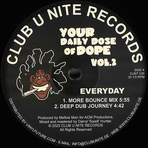 V.A. (Club U Nite) - Your Daily Dose Of Dope Vol.2 - Import Vinyl 12 inch Record