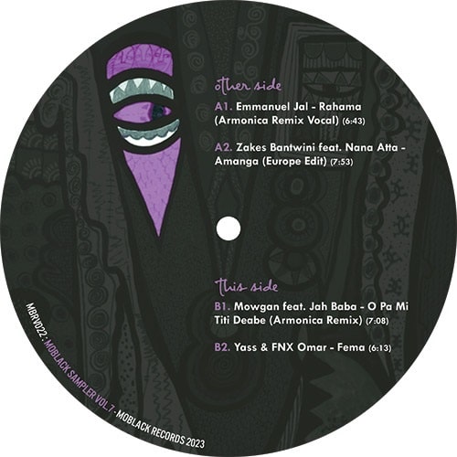 V.A.(Moblack) - Moblack Sampler Vol. 7 - Import Vinyl 12 Inch Record