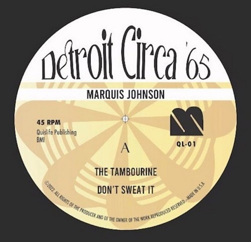 Marquis Johnson - Detroit Circa '65 Ep - Import Vinyl 7 inch Single Record