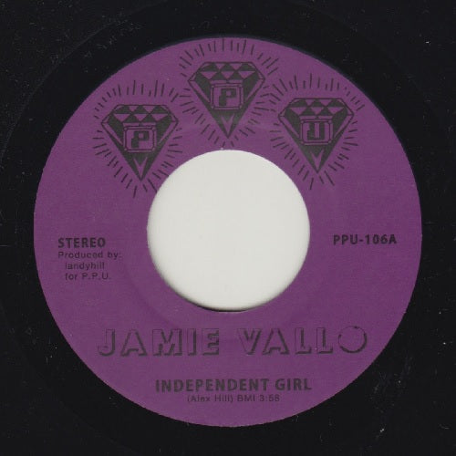 Jamie Vallo - Independent Girl - Import Vinyl 7 inch Single Record