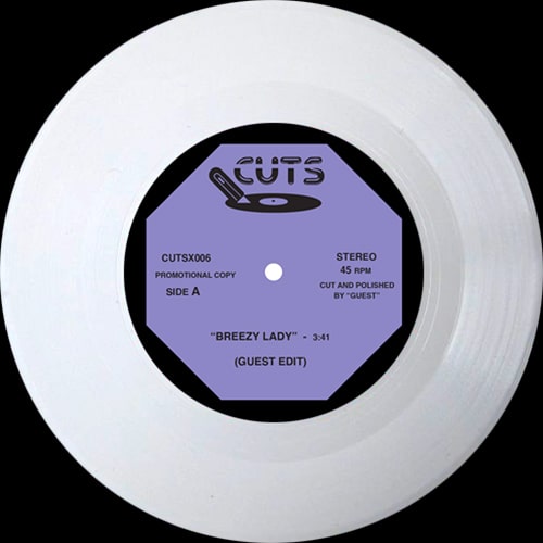 Guest (Cuts) - Guest Mini Edits No.3 - Import White Colour Vinyl 7 inch Single Record