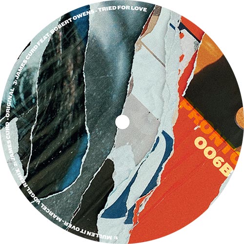 James Curd & Jonasclean - Mullen It Over & Tried For Love - Import Vinyl 12 inch Record