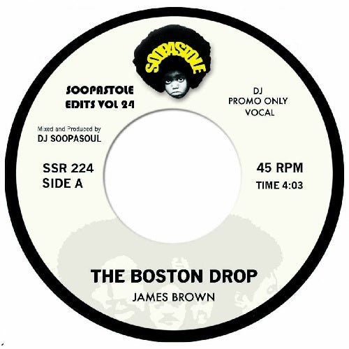 James Brown - The Boston Drop - Import Vinyl 7 inch Single Record