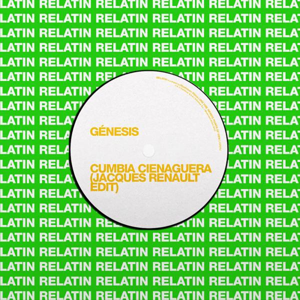 Genesis / Sangre Joven - Cumbia Cienaguera (Jacques Renault) / Chevere (Jacques Renault Edit) - Import Vinyl 7 inch Single Record