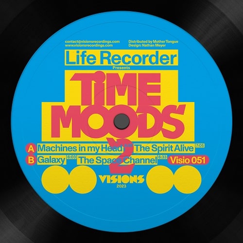 Life Recorder (House) - Time Moods Ep 2 - Import Vinyl 12 inch Record