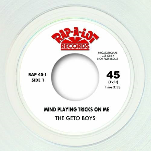 Geto Boys - Mind Playing Tricks On Me - Import Clear Vinyl 7 inch Single Record