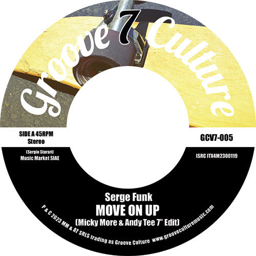 Serge Funk - Move On Up / Runaway - Import Vinyl 7 inch Single Record