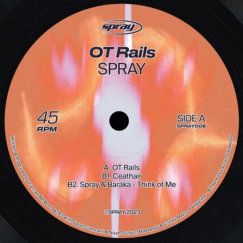 Spray (Techno) - Ot Rails - Import Vinyl 12 inch Record