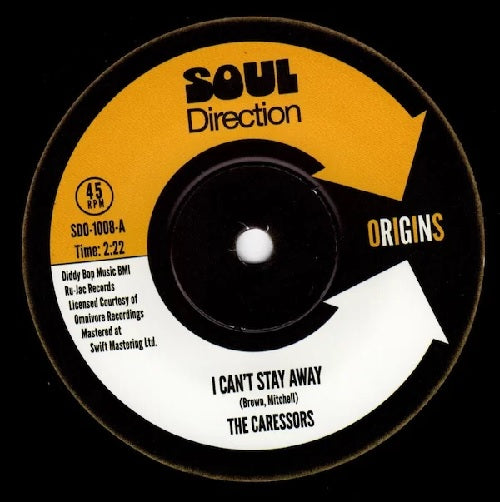 Caressors / Sir Joe - I Can'T Stay Away / Everyday (I'M Needing You) - Import Vinyl 7 inch Single Record
