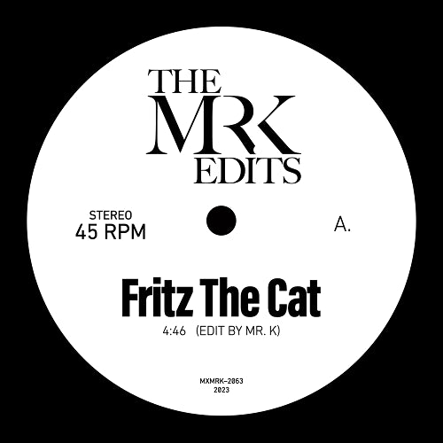 Mr. K(Danny Krivit) - Fritz The Cat (Edit By Mr. K) / You Believed In Me (Instrumental Edit By Mr. K) - Import Vinyl 7 inch Single Record
