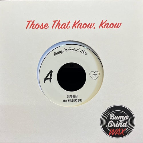 Deadbeat - Ark Welders Dub / This Bitter Dub - Import Vinyl 7" Single Record