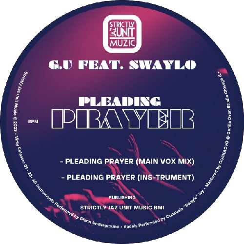 Glenn Underground - Pleading Prayer - Import Vinyl 12 Inch Record