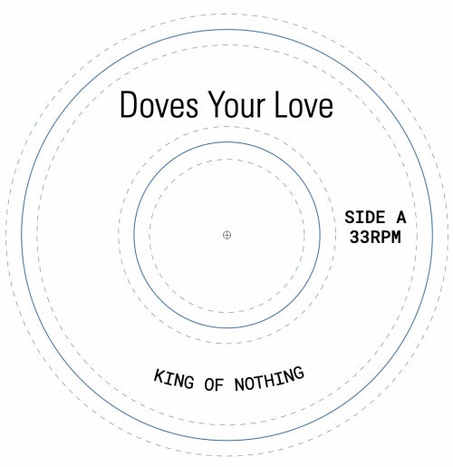 King Of Nothing - Doves Your Love - Import Vinyl 7 inch Single Record