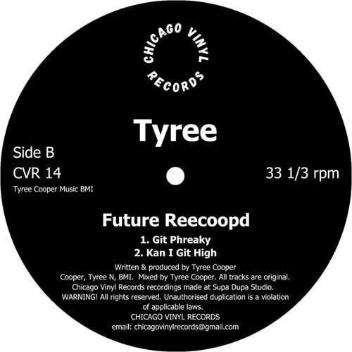 Tyree Cooper - Future Recooped - Import Vinyl 12 Inch Record