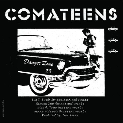 Comateens - Danger Zone - Import Black Vinyl 12 Inch Record