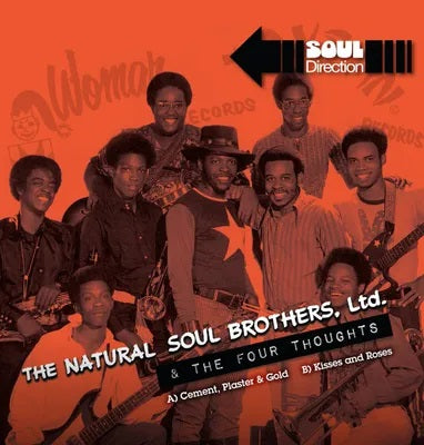 Natural Soul Brothers Ltd / The Four Thou - Cement Plaster & Gold / Kisses And Roses - Import Vinyl 7" Single Record