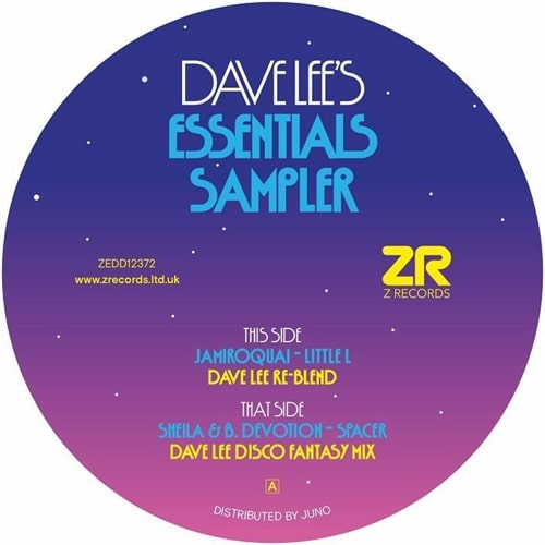 Dave Lee (Ex. Joey Negro) - Dave Lee'S Essentials Sampler - Import Vinyl 12 Inch Record