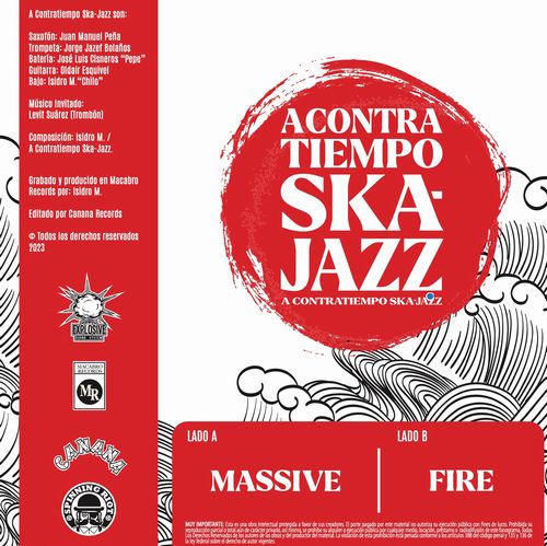 A Contratiempo Ska-Jazz - Massive - Import Vinyl 7Inch Single Record