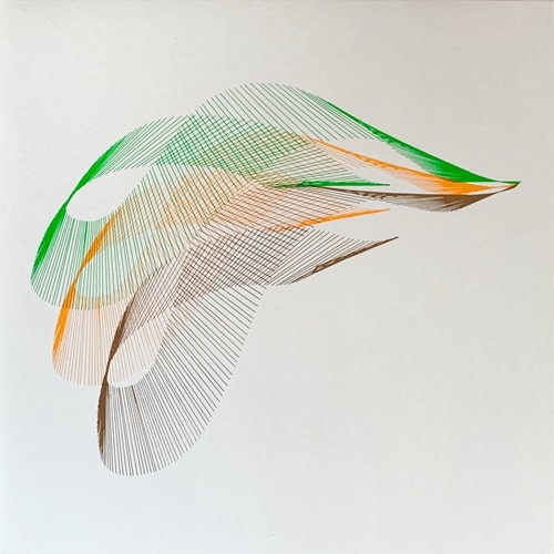Grad_U - Energy Flow Hand Screen-Printed Cover - Import Vinyl 3X12 Inch Record Limited Edition