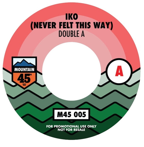 Double A / Jim Sharp - Iko (Never Felt This Way) / Tell Me What To Do - Import Vinyl 7 inch Single Record