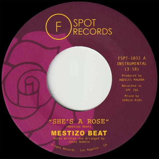 Mestizo Beat - She'S A Rose / Lotsapoppa - Import Vinyl 7Inch Single Record