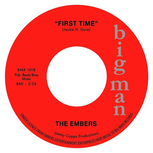 Embers Embers (Soul) - First Time / I Wanna Be (Your Everything) - Import Vinyl 7’ Single Record