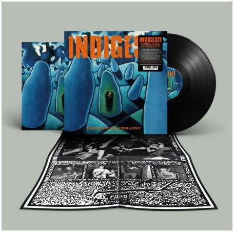 Indigesti - Osservati Dall'Inganno - Import Solid Black Vinyl LP Record