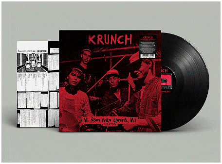 Krunch - Vi Kam Fran Timra, Vi! - Import Solid Black Vinyl LP Record