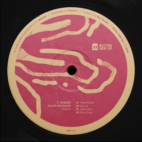 T. Jacques - Pulse Fiction Ep - Import Vinyl 12 Inch Record