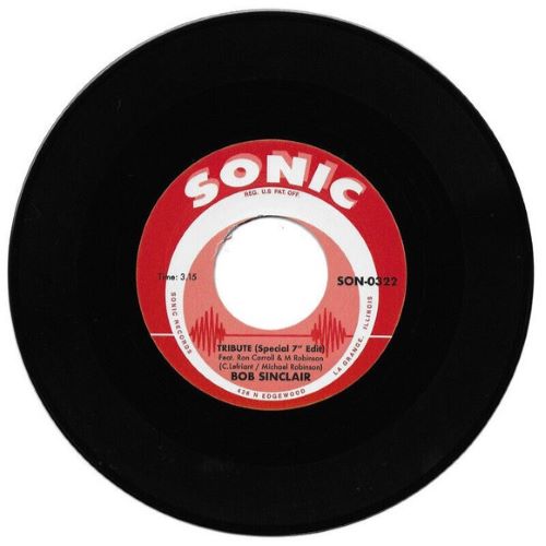 Bob Sinclar - Tribute Special Edit - Import Vinyl 7" Single Record
