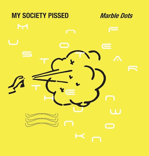 My Society Pissed - Marble Dots - Japan Vinyl 10inch Record