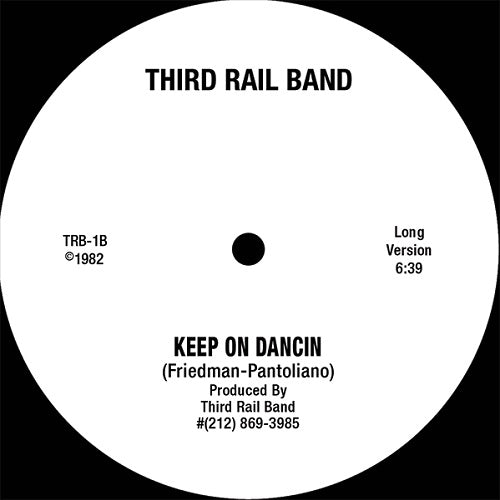 Third Rail Band - Keep On Dancin - Import 12inch Record