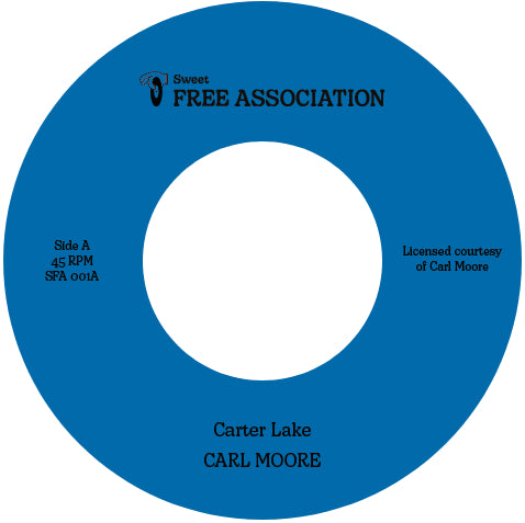 Carl Moore - Carter Lake / Must Be The Beat - Import Vinyl 7’ Single Record