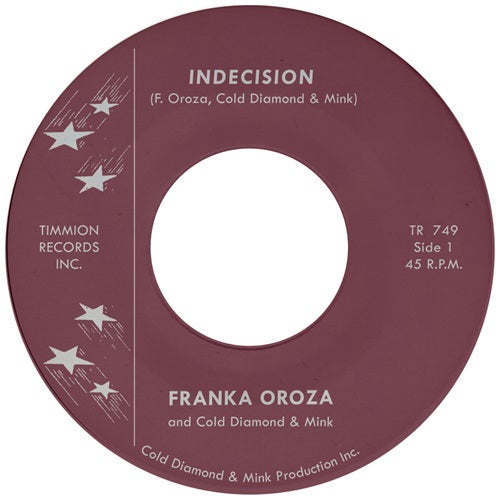 Franka Oroza - Indecision - Import 7inch Record