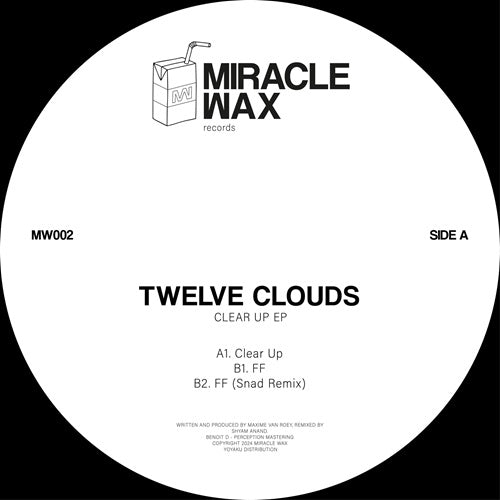 Twelve Clouds - Clear Up Ep - Import Vinyl 12 inch Record