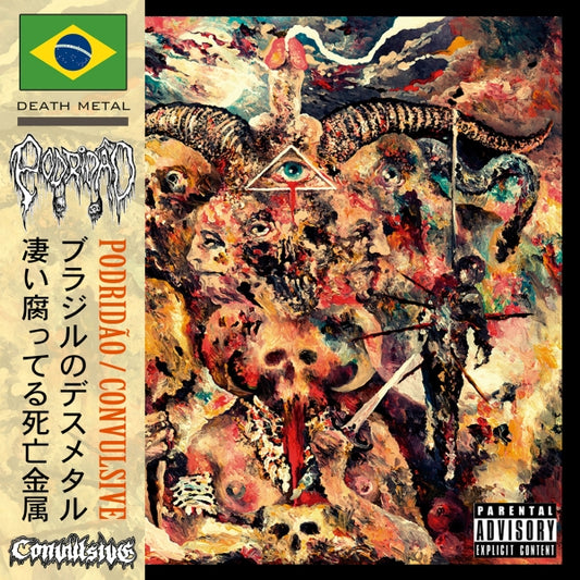 Podridao / Convulsive - Convulsively Rotteness - Japan CD