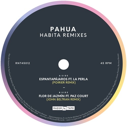 Pahua - Habita - 7 Inch Remixes - Import Vinyl 7inch Single Record